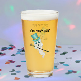 Fun Ghost Vestido Top Hat Black Cane Skull