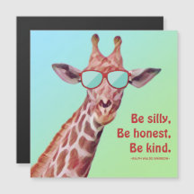 Fun Giraffe Cita Inspiradora Emerson Be Silly