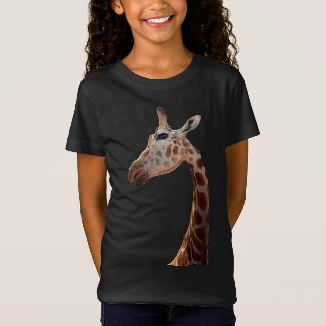 Fun Giraffe foto camiseta (Anverso)