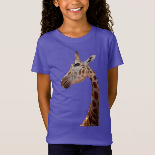 Fun Giraffe foto camiseta (Anverso)