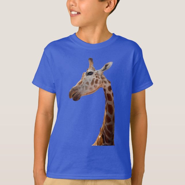 Fun Giraffe foto camiseta (Anverso)