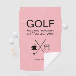 Fun Golf Ocurre Toalla De Golf Personalizada