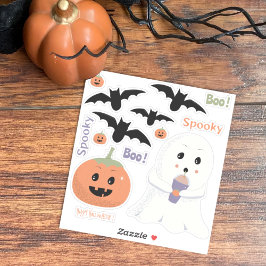 Fun Halloween Spooky Pegatina Pack