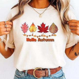 Fun "Hello Autumn" Sweater