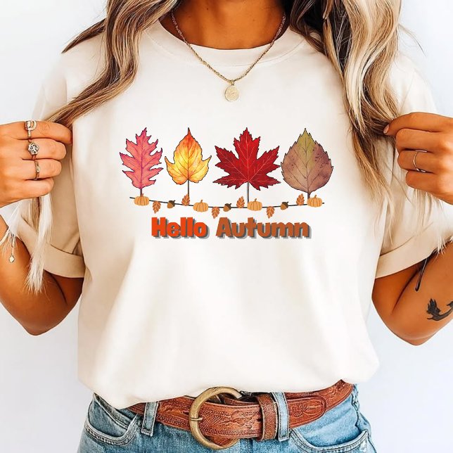 Fun "Hello Autumn" Sweater  (Subido por el creador)
