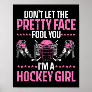 Fun Hockey Arte Para Mujeres Chicas Hockey Deporte