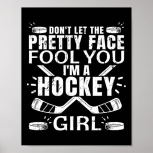 Fun Hockey Arte Para Mujeres Chicas Hockey Deporte