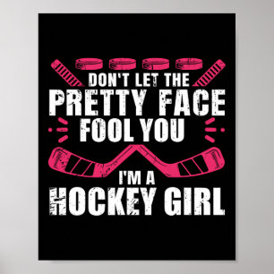 Fun Hockey Arte Para Mujeres Chicas Hockey Deporte