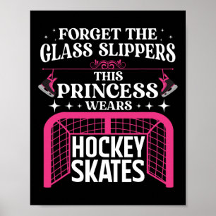 Fun Ice Hockey Arte Para Mujeres Chicas Jugar Hock