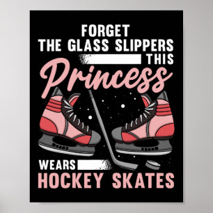 Fun Ice Hockey Arte Para Mujeres Chicas Jugar Hock