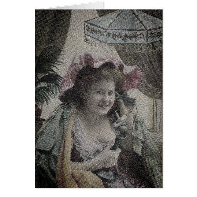 Fun Keeping in Touch Call Me BFF Friends antique  (Frente)