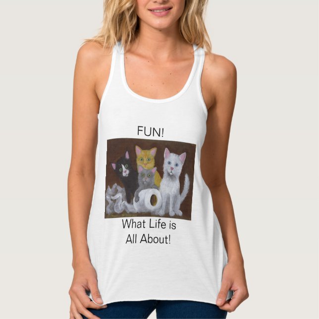 Fun Kittens Tank Top (Anverso)