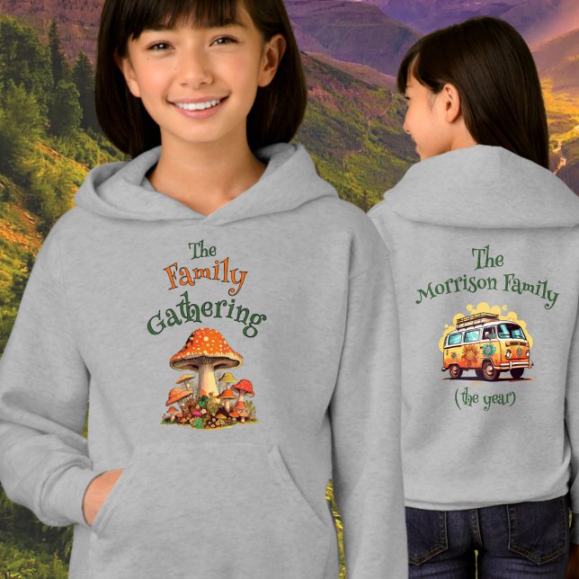 Fun Nature Personalizable Retro Family Reunion (Subido por el creador)