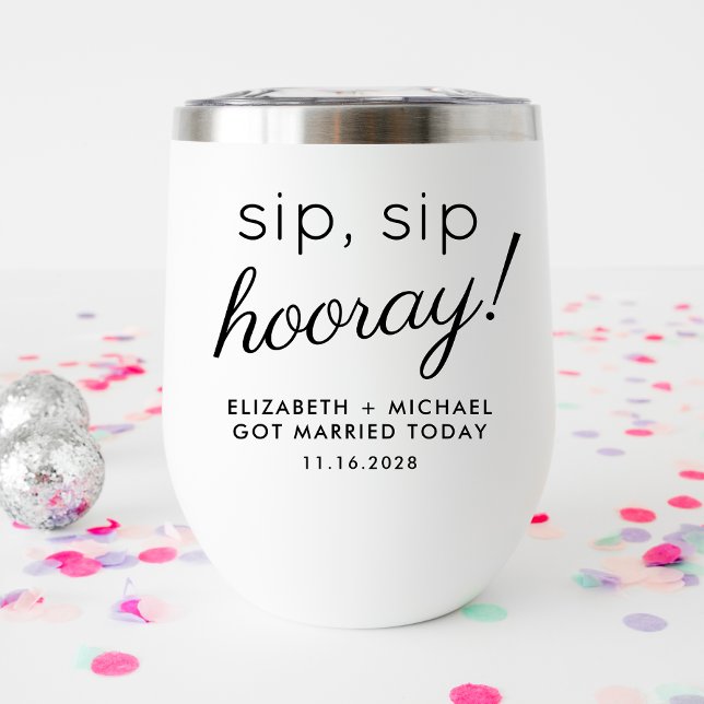 Fun Sip Sip Hooray Boda (Subido por el creador)