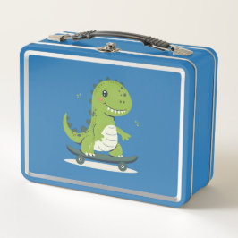 Fun Skateboarding Dinosaur