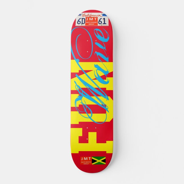 FUN WAVE SKATEBOARDS / JMT USA (Anverso)