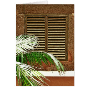 Funchal (PORTUGAL): Tarjeta de ventana