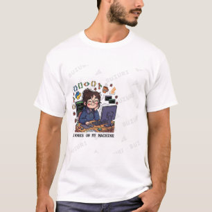 FUNCIONA EN MI MÁQUINA - Camiseta Divertida para P