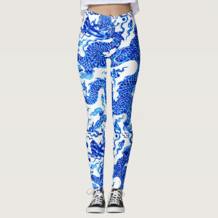 Funcionamiento azul chino de los pantalones de la