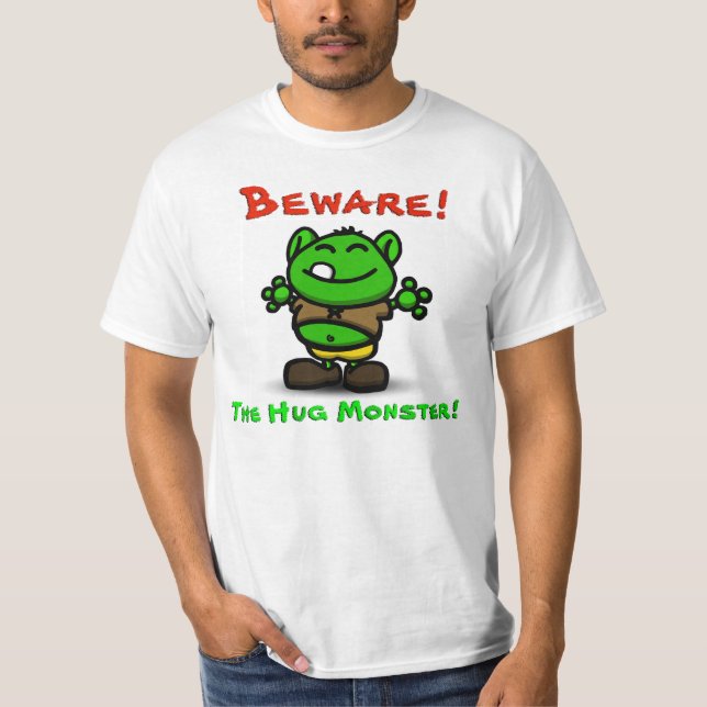 Funcionario delicioso camisa "del monstruo del (Anverso)