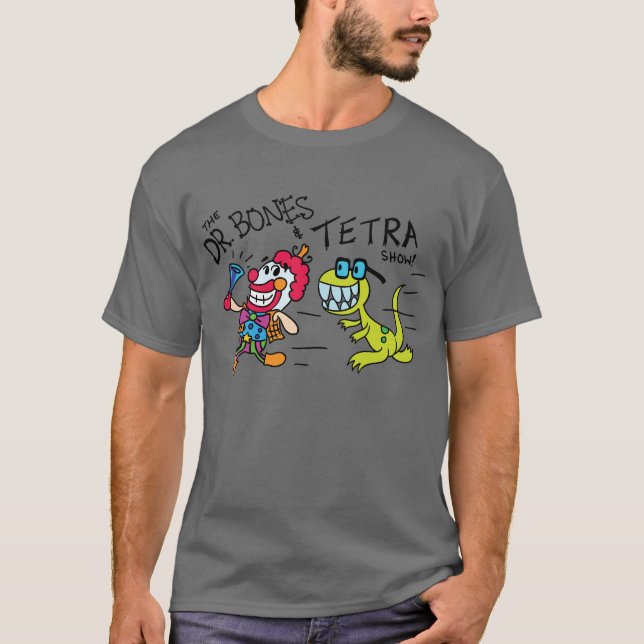 Funcionario Dr.Bone y tetra camiseta de la (Anverso)