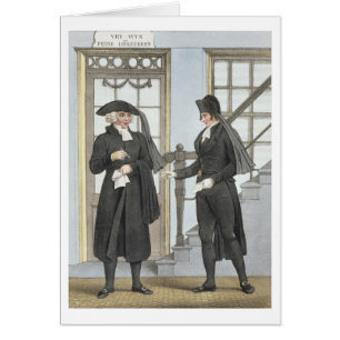 Funcionarios fúnebres de Amsterdam, ilustracion d