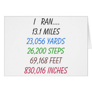 Funcioné con 13,1 millas