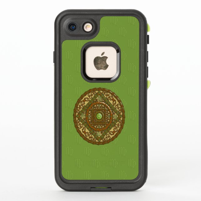 Funda a prueba de vida Virgo Mandala (Reverso)