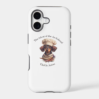 Funda Adorable Dachshund Chef para iPhone 11
