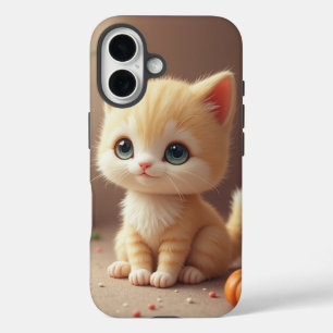 Funda Adorable Kitten iPhone 16