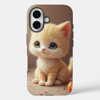 Funda Adorable Kitten iPhone 16