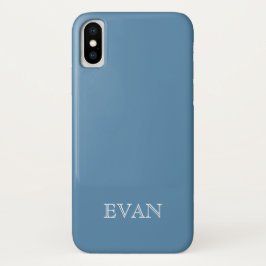 Funda AIR FORCE BLUE Solid Background para iPhone 