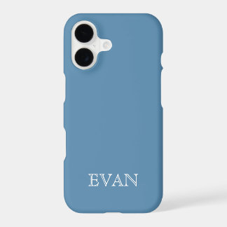 Funda AIR FORCE BLUE Solid Background para iPhone
