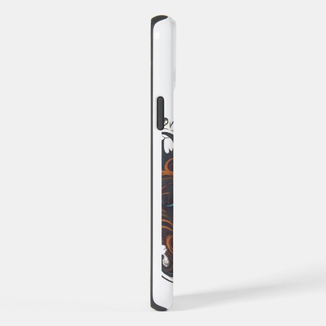 Funda ajustada para iPhone 14, brillante (Lado derecho)