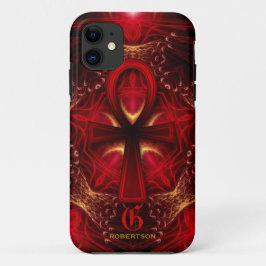 Funda Ankh Red Goddess Monogram iPhone 5