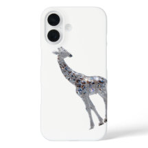 Funda Apple iPhone 16 Crystal Giraffe Art Design