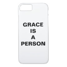 funda Apple iPhone 8/7 "Grace is A Person"