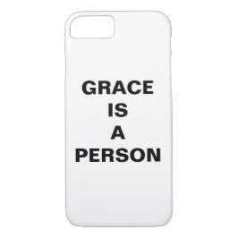 funda Apple iPhone 8/7 "Grace is A Person"