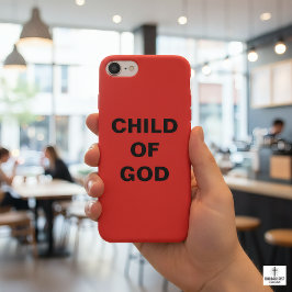 funda Apple iPhone 8/7 "Hijo de Dios"
