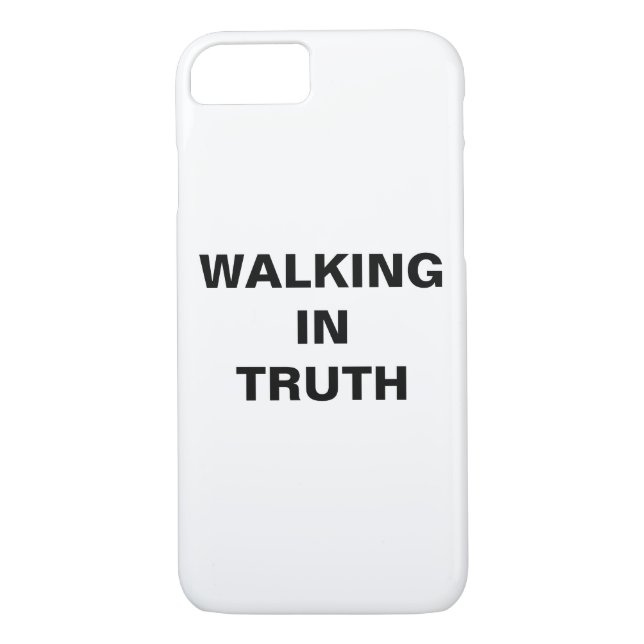 funda Apple iPhone 8/7 "Walking In Truth" (Reverso)