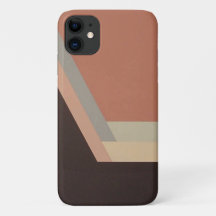 FUNDA ART DECO para iPhone 11 (malva/negro)