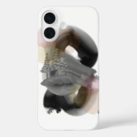 Funda Art iPhone 16 de resumen mínimo que contrast