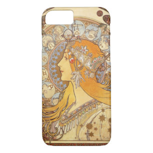 Funda Art Nouveau Alphonse Mucha Zodiac iPhone 7