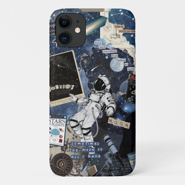 Funda Astronaut Space iPhone 11 - Diseño único (Reverso)