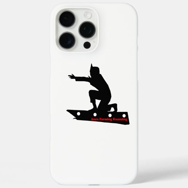 Funda Aura Farming para Apple iPhone 16 Pro Max (Reverso )