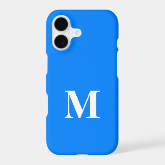 Funda AZURE BLUE Solid Background para iPhone X