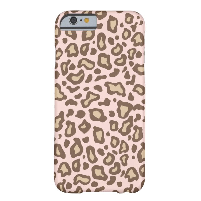 Funda Baby Pink Leopard iPhone 6 (Reverso)
