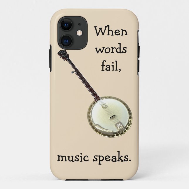 Funda Banjo Music iPhone 5 (Reverso)