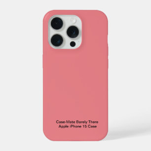 Funda Barely there para iPhone 15 de Case-Mate