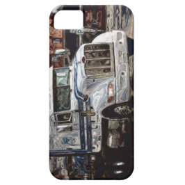 Funda Big Rig Truck White Truck iPhone 5